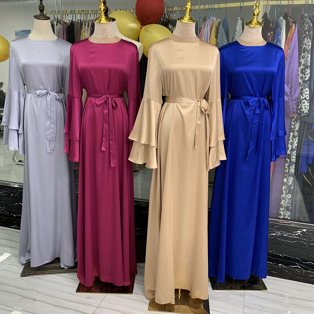 

Abayas Dresses For Women Abaya Kaftan Dubai Muslim Fashion Dress Ramadan Eid Mubarak Islam Clothing Robe Musulmane Femme Turkey