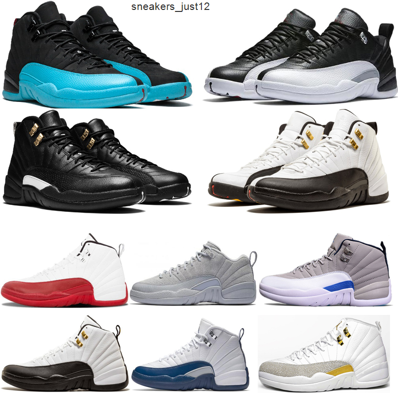 

2021 quality mens womens basketball shoes 12 12s jumpman XII French blue platinum Men High low Top Sports Sneakers