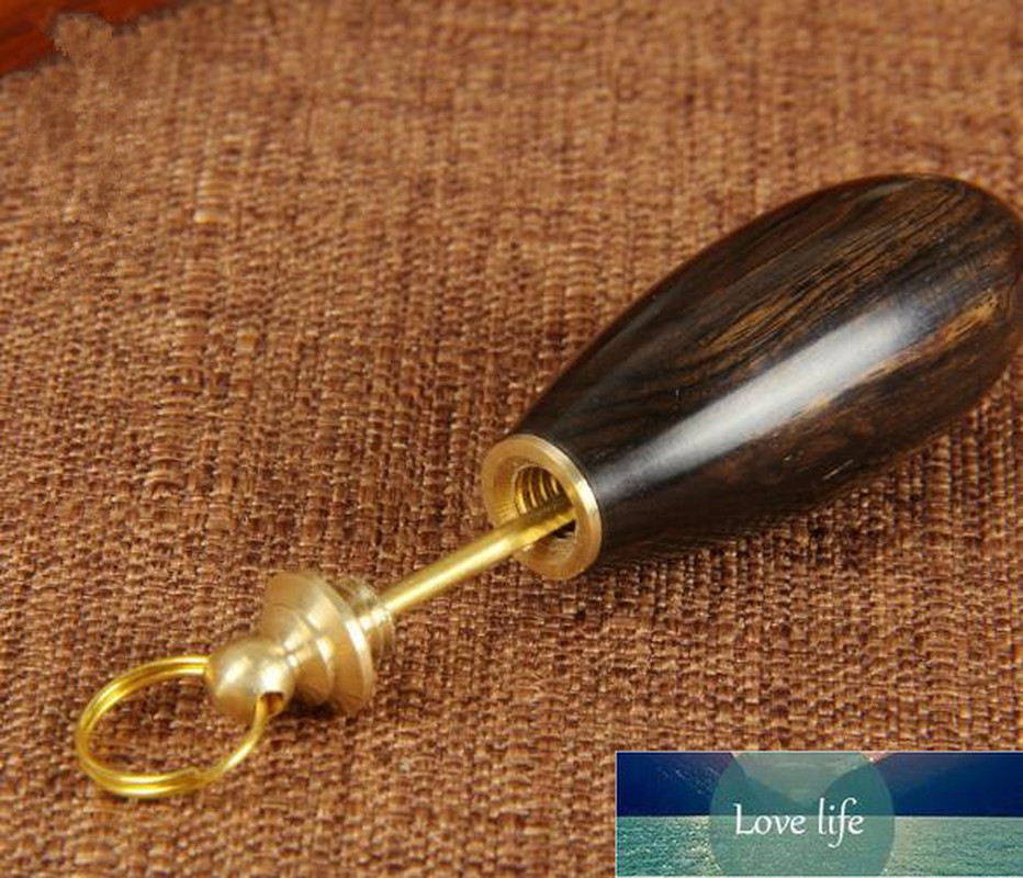 

Portable wooden Empty Snuff Bottle Fragrance Toothpick Case With Mini Metal Spoon Sniffer Bullet Container Smoking Accessories Factory price