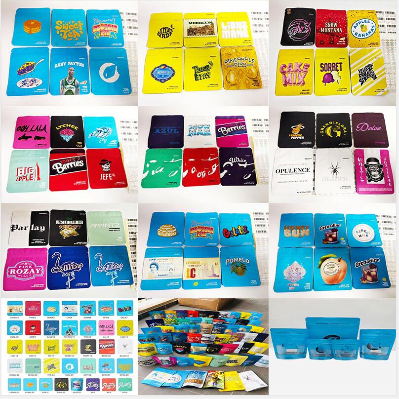 

Edicated Resealable Cookies Mylar Bags Gummies Packaging Pouches plastic california Gary Payton Candy package big ya hemi jefe
