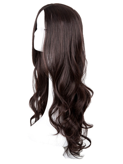 Costume Accessories Long Curly Wig Fei-Show Synthetic Heat Resistant Middle Part Line Carnival Hair Costume Cos-play Halloween Party Salon H-image-751015847