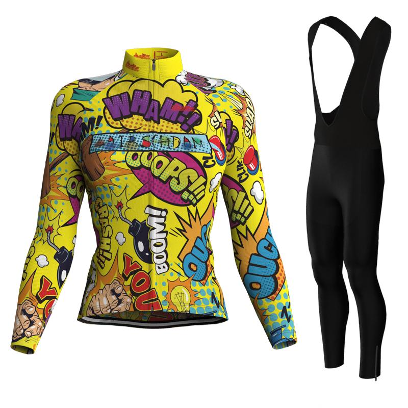 

Racing Sets Ladys Cycling Jersey 2022 Pro Team Road Bike Spring Summer Bicycle Clothing MTB Long Bib Pant Women Ropa Ciclismo Triathlon Suit, Black;blue