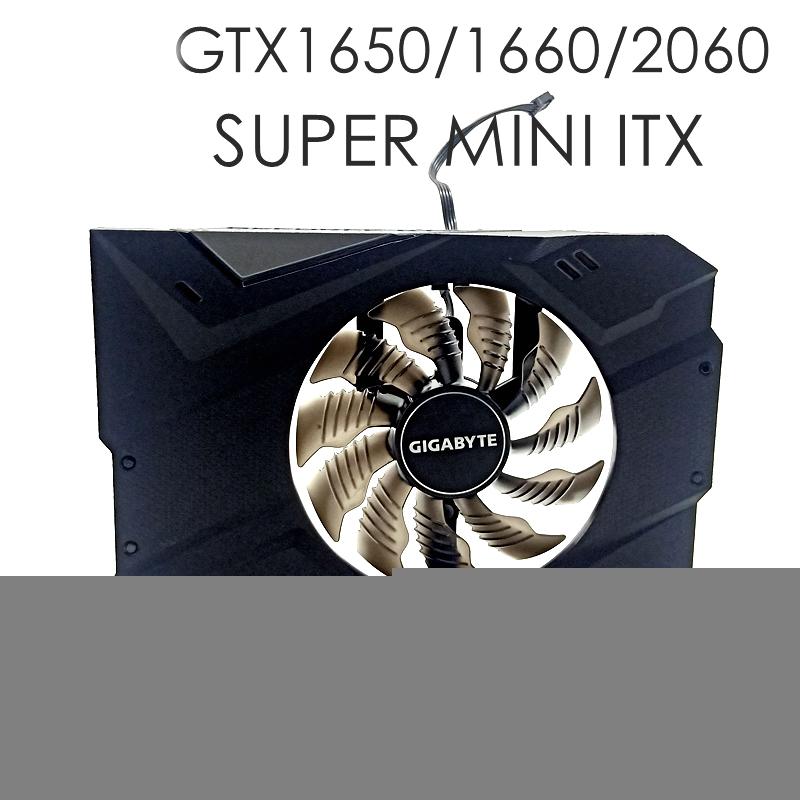 

For Gigabyte GTX1650 1650/1660/2060 SUPER MINI ITX Cooling Fans Shell PLA09215B12H 4PIN Laptop Pads