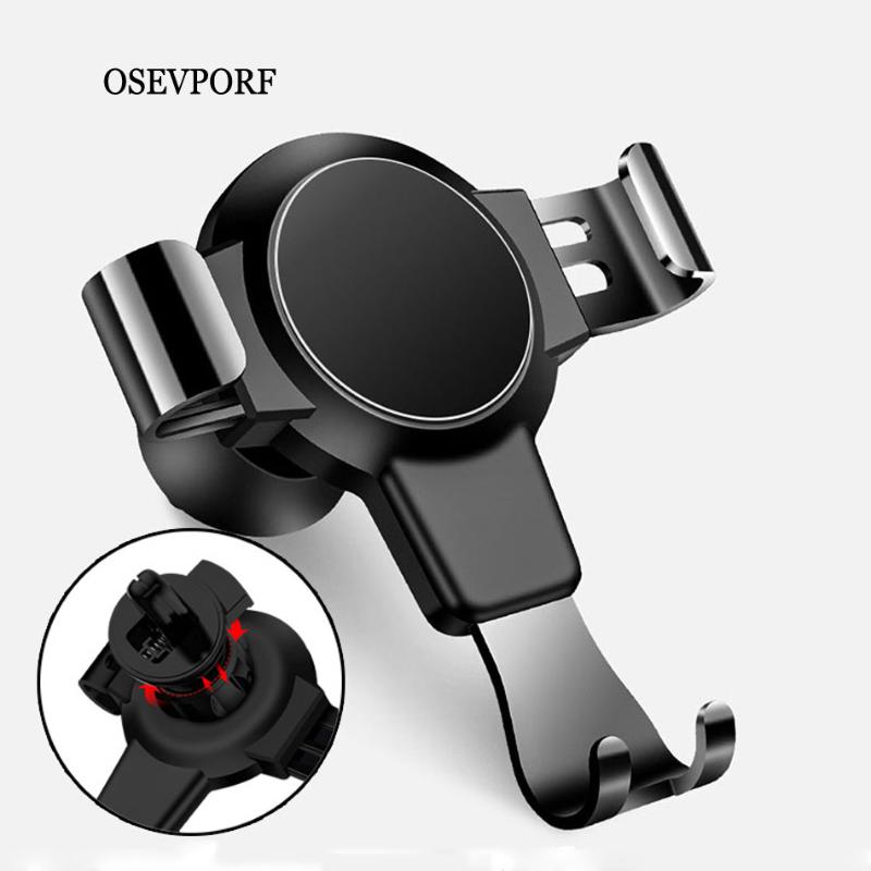 

Cell Phone Mounts & Holders Car Holder For S9 S10 11 X Xs Gravity Air Vent Mount Stand No Magnetic Outlet Bracket Support