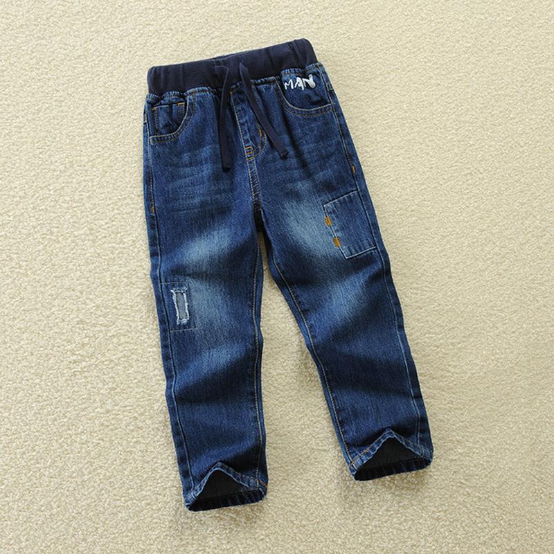 

Baby Boy Jeans Pants Spring Fall Boys Clothing Kids Denim Trousers 100% Cotton Toddler Teenage 3T 4 5 6 7 8 9 10 11 13 Years Old, Blue