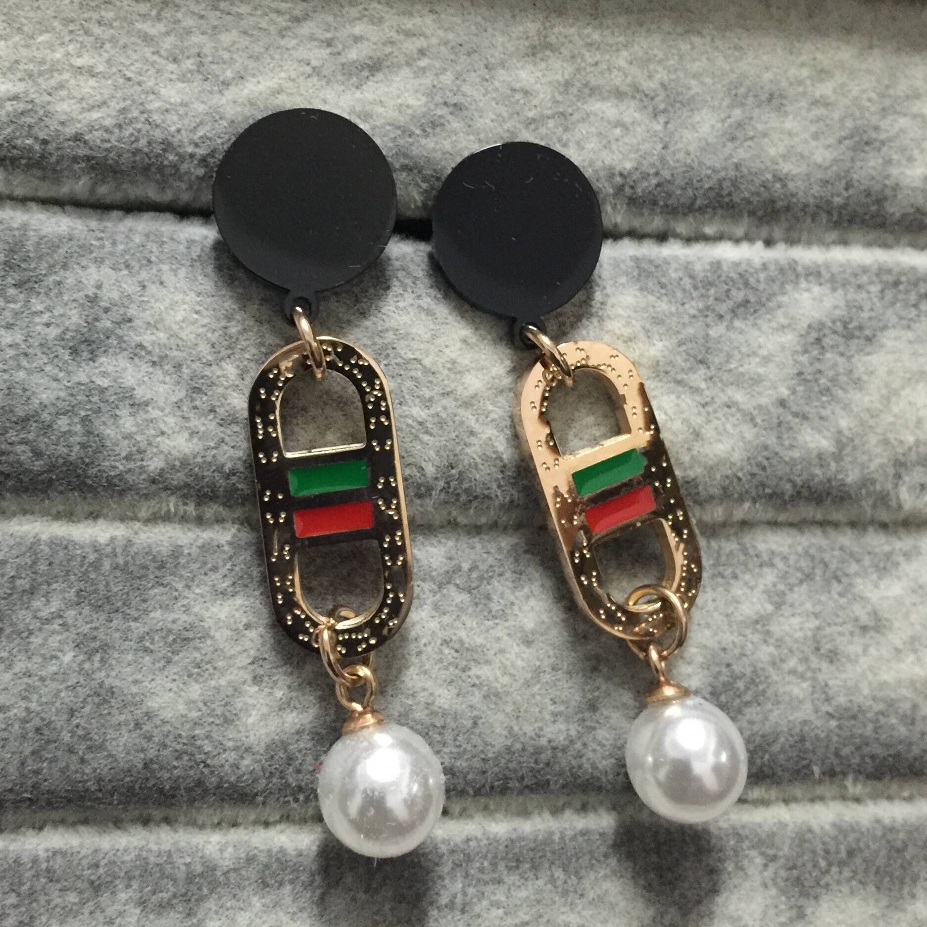 

Never fade design mix wholesale Exaggerated large dangle diamond letter long tassel drop earrings for girl women rose gold filled love wedding bling earring
