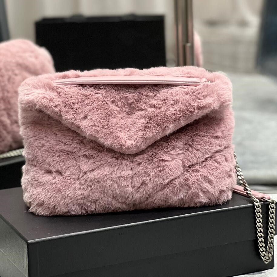 

Ladies Bag Fashion luxury Designer handbags 5A TOP Quality advanced rabbit hair leather Shoulder Bags Shopping wallet for women brand High c, Make up the difference