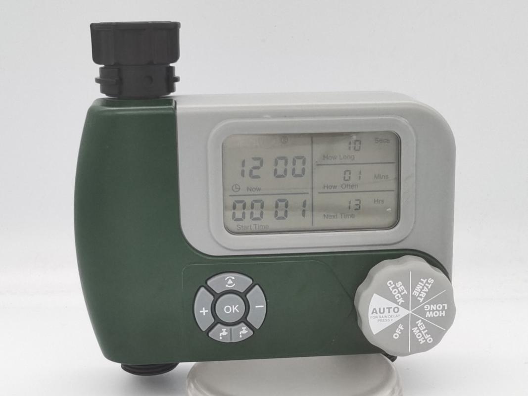 

Automatic Watering Sprinkler System Garden Timer Irrigation Controller Electronic Home Hose Faucet With 2 Outlet Equipments