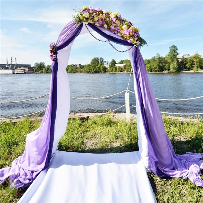 

Curtain & Drapes Wedding Arch Drape 6Yards Chiffon Fabric Draping Drapery Ceremony Reception Birthday Party Pography Decoration