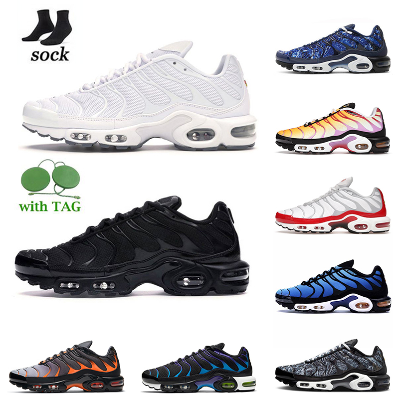 

Tn Se Plus Triple Black White Top Fashion Tns Running Shoes Jogging OG Sneakers US 12 Midnight Navy Neon Green Pink Fade Mens Women Designer, B28 university red 40-46