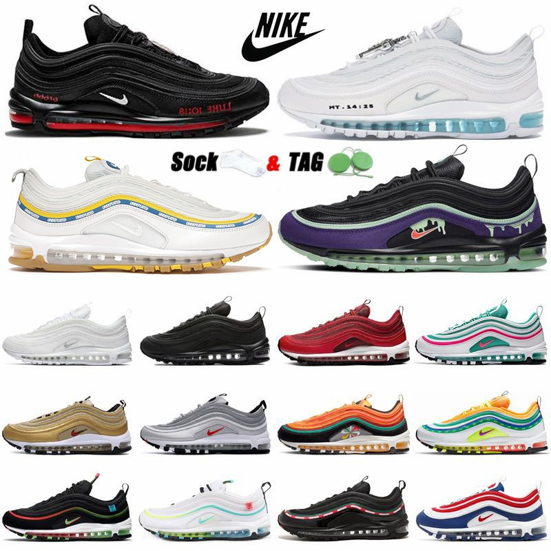 

Nike Air Max 97 Running shoes For Men Women Mschf Lil Nas x Satan Halloween Reflective Bred South Beach Vapormax Mens Trainers outdoor sports vapor sneakers, 31