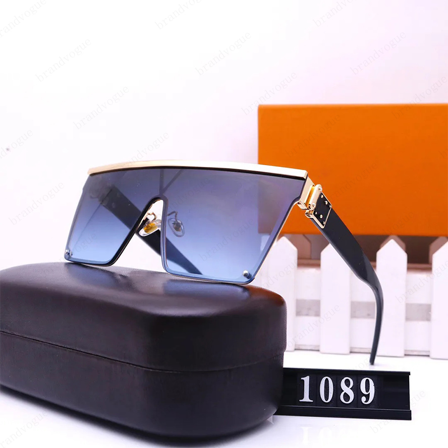 

Sunglasses Designer Women's Men's Goggles Premium Women's Glasses Frame Vintage UV Protection Belt Case, White;black