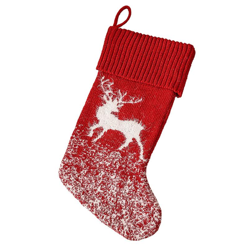 

Christmas Decorations Decoration Socks Stocking Gift Bags Pendant Holiday Party Supplies Candy Holder 42x 19cm Wall Hangings