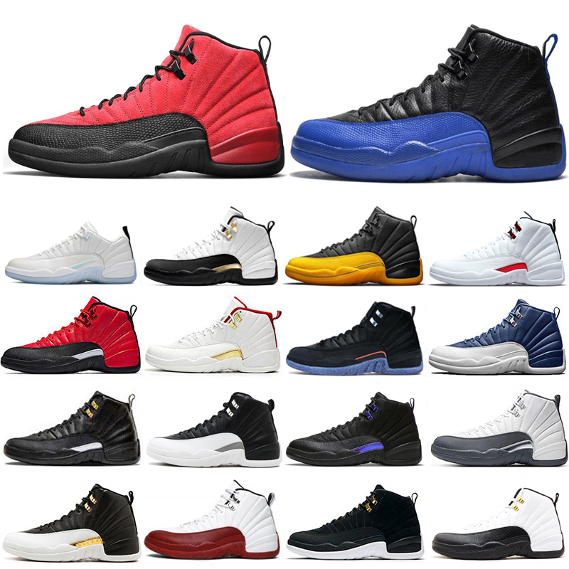 

12 12s mens Basketball shoes INDIGO Utility University Gold Lagoon Pulse Twist Winterized WNTR Taxi Grey playoffs OV white wings Sports Trainers Sneakers 7-13