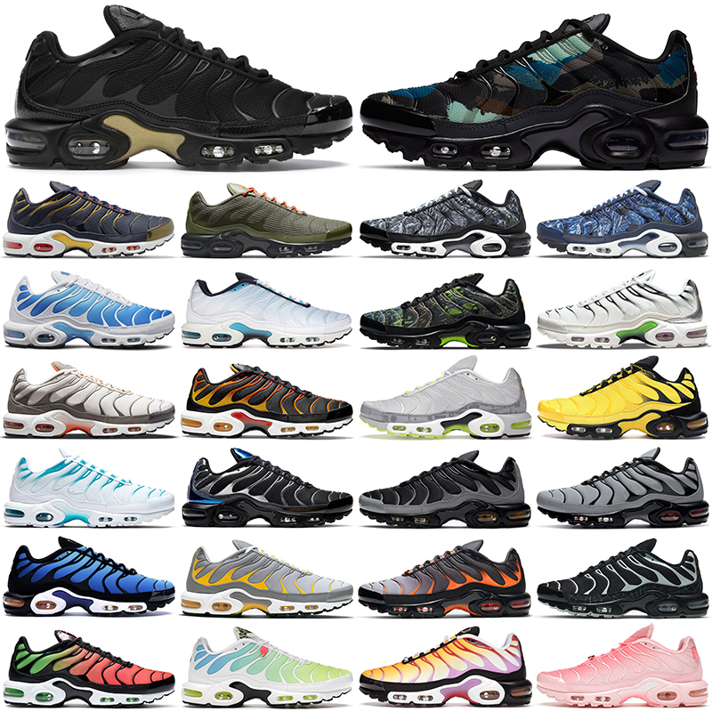 

Tn Plus Running Shoes Men Women Camo Black Green White Batman Hyper Psychic Blue Spider Web Sustainable Tns Mens Outdoor Trainers Sneakers, #42