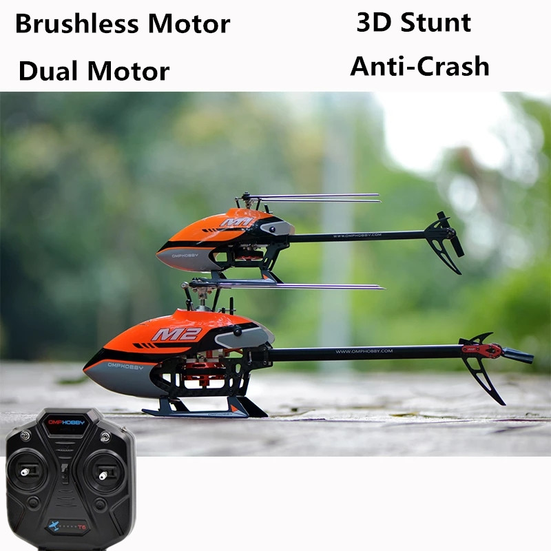 

2.4G 6CH 3D 6G Brushless Dual Motor Remote Control Helicopter Professional Brushless Direct Drive RC Quadcopter Boy RC Toys Gift, Right hand 1