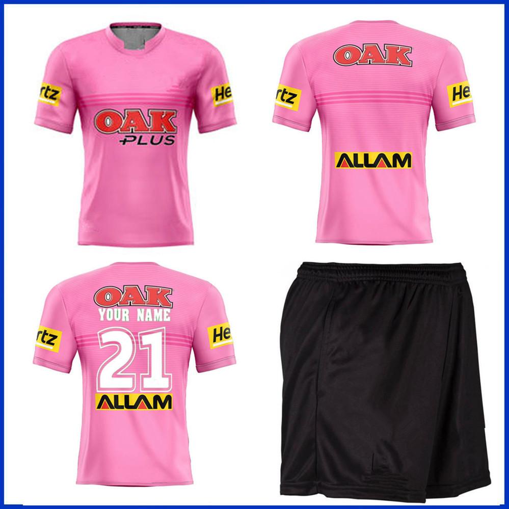 

2021 PENRITH PANTHERS ALTERNATE RUGBY JERSEY size S--L-XL-XXL-3XL-4XL-5XL, Black