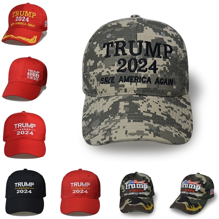 

Ball Cap Trump 2024 Hats Biden Summer Net Peak Cap USA Presidential Election Baseball caps Washed cotton Sun Hat ZC251, Multi