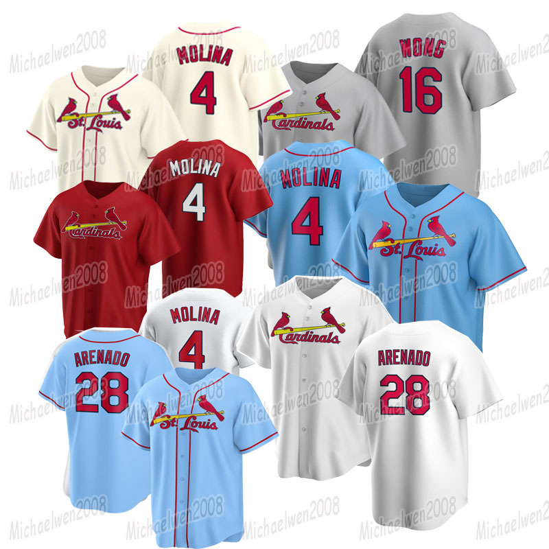 

28 Nolan Arenado baseball Jerseys Jack Flaherty 2020 Yadier Molina Paul Goldschmidt Marcell Ozuna Kolten Wong Dexter Fowler DeJong Hudson Carpenter John Nogowski, Youth 2020 begie