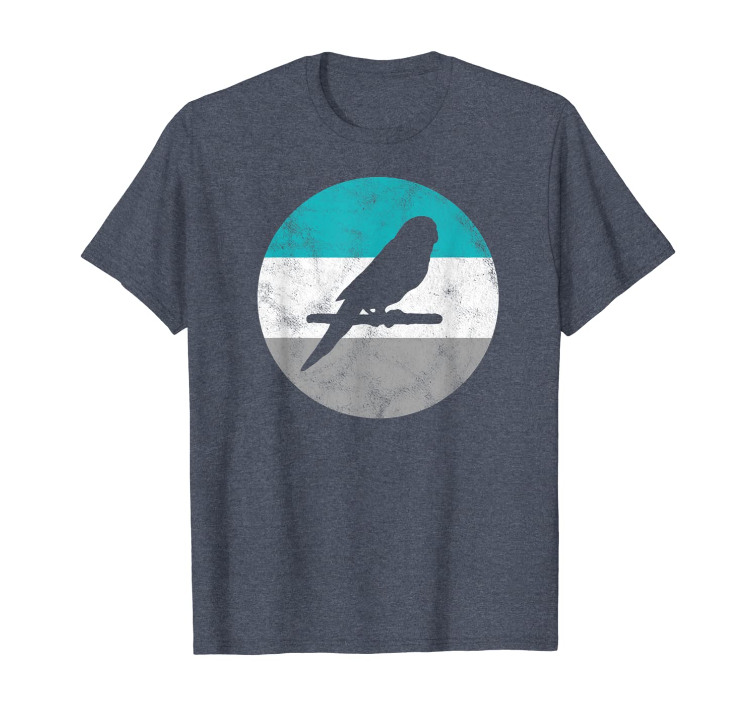 

budgie bird gift shirt for men women boys girls - retro, White;black