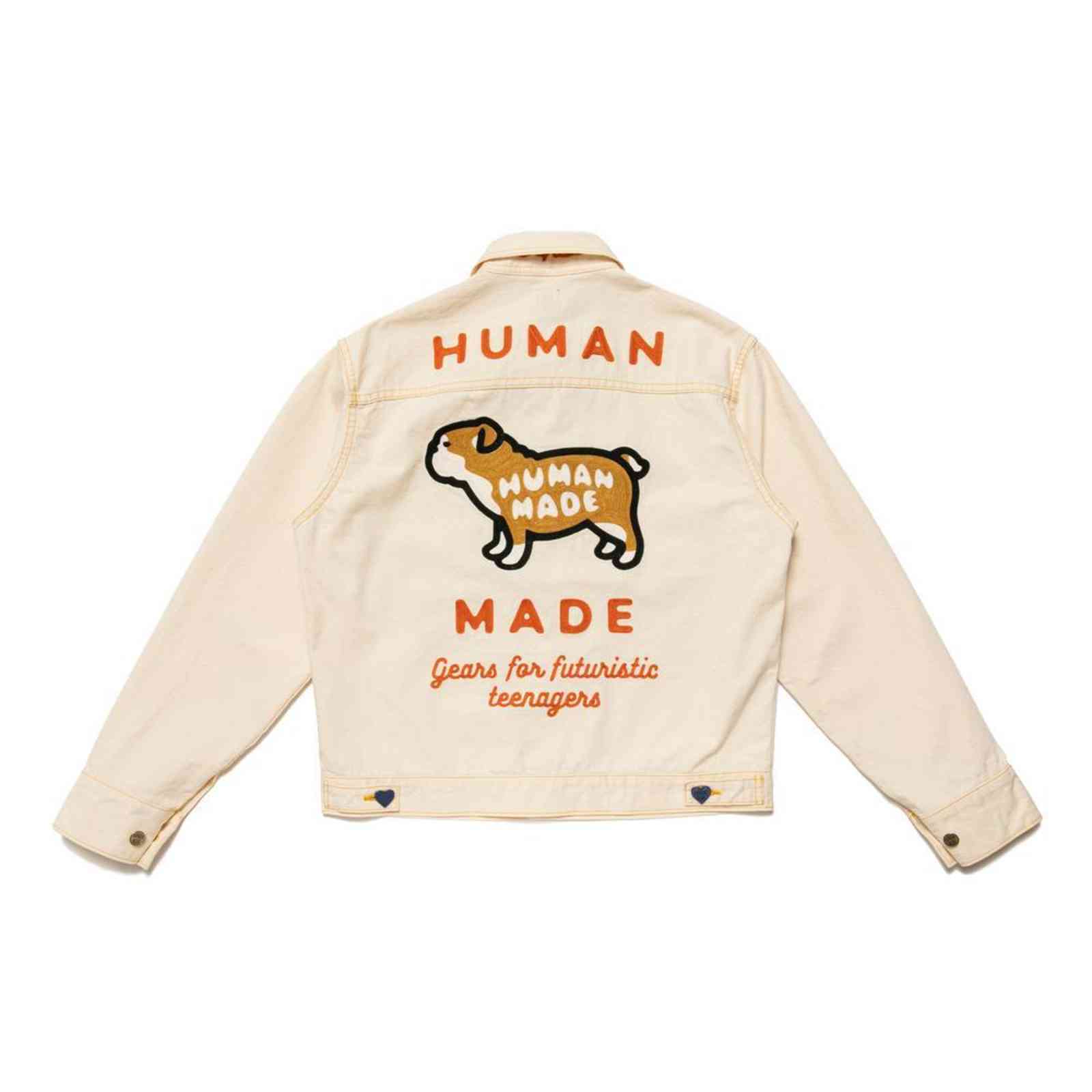 

Outlet Wcib on the Way Human Made Work Jacket, White