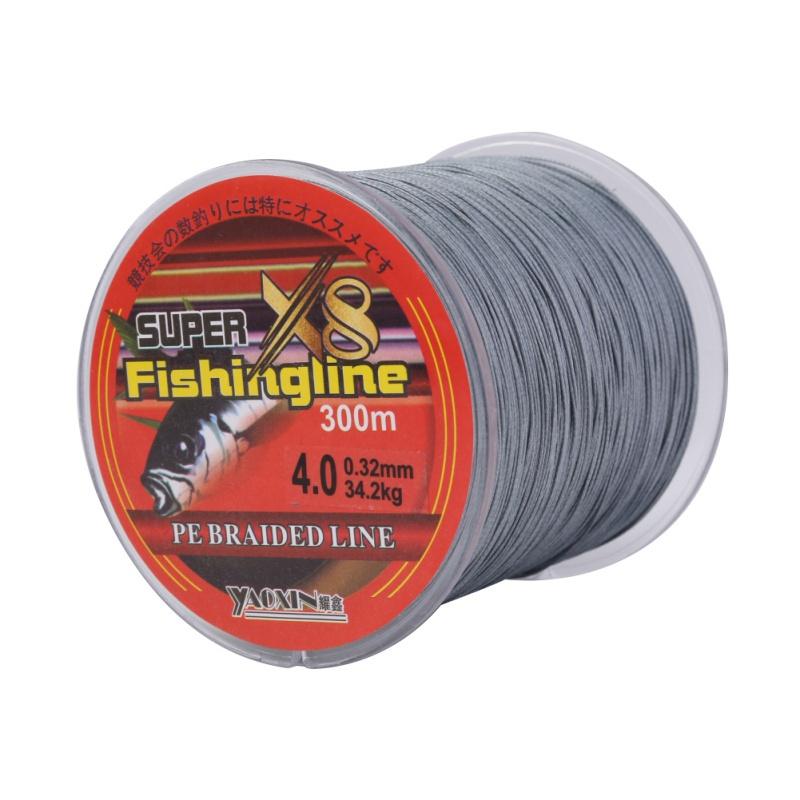 

Strands Fishing Line 0.10~0.5MM 10-80LB Strong PE Braided Sea 300 M Multifilament Braid