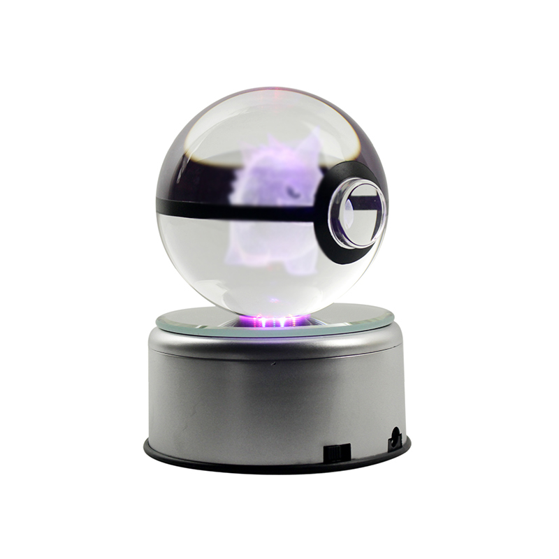 

Hot Sae Crysta Ba aser Engraving 3D Gass Sphere with ed ight Base Goba Home Decor Birthday Christmas Gifts