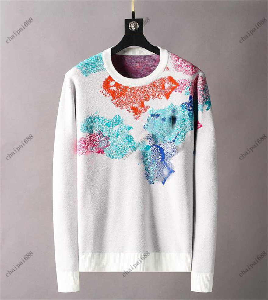 

2021 New Winter Men's Designer Knitwear Letter Printing Italian Women's Knitwear High Quality Casual Round Neck Long Sleeve Embroidery M-3XL
