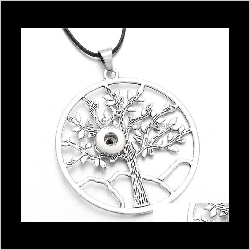 

Pendant Necklaces & Jewelry Pendants Of Tree Snap Necklace With Chains Fit 12Mm Or 18Mm Button Jewelry Dff0562 Drop Delivery 2021 C7Uwg