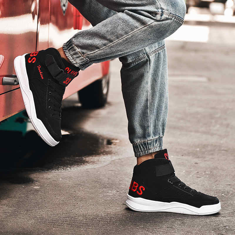 

Men Sport Shoes Sneakers for Teens Sport Man Sneakers Men Running Shoes Sneakers Men's Sports Cheap Krasaovki Lightweight, Black white