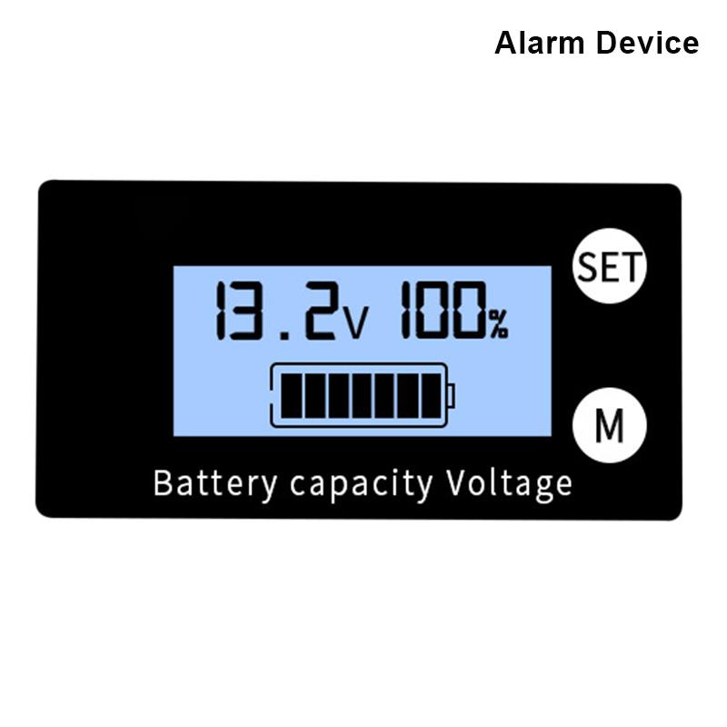 

10-100V LCD Lithium Lead-Acid Battery Power Indicator Voltmeter Percentage Digital Display Cables Computer & Connectors