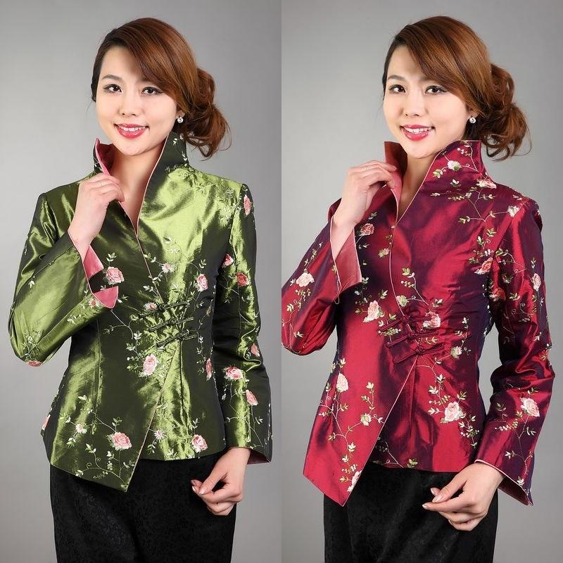

Women's Jackets For Elderly Women Chinese Style Autumn Winter Jacket Woman 2021 Kimono Middle Age Clothing 4356