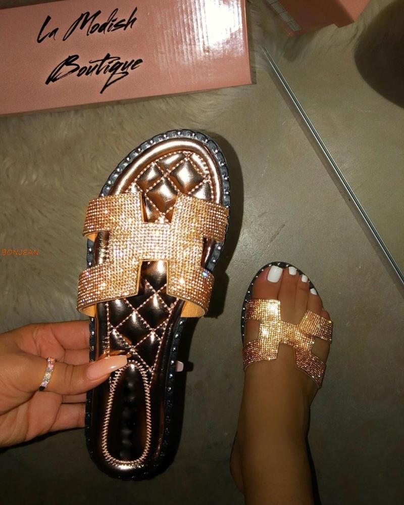 

Fashion Ladies Slippers Design Women's Shoes Transparent PVC Beach Flat Outdoor Non-slip, Black