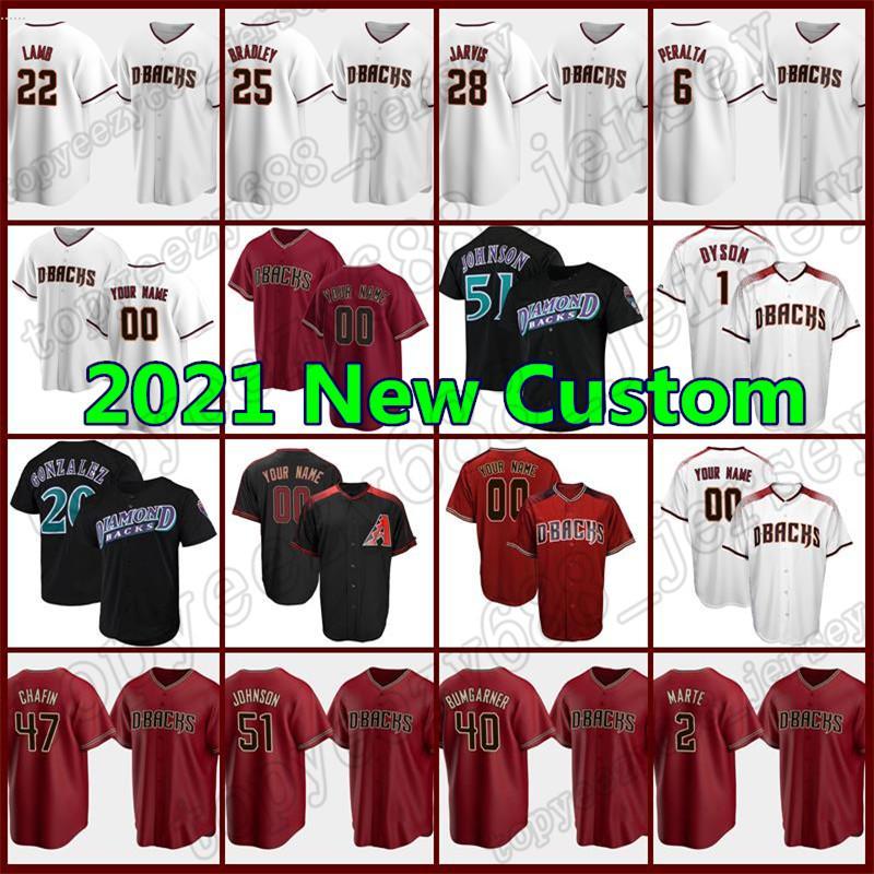 

51 Randy Johnson Mens Jersey Custom Diamondbacks 56 Kole Calhoun Madison Bumgarner Baseball Ketel Marte Roberto Clemente 28 Hector Rondon, Blue;black