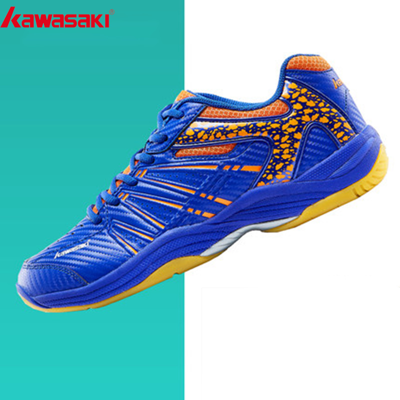 

Kawasaki Mens Badminton Shoes Professional Sports Shoes for Women Breathable Indoor Court Sneakers K-061D, Black