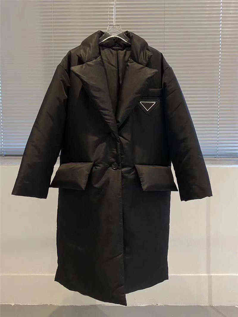 

Women' Down & Parkas Women Jacket 20FW Long Coat Winter Style with Betl Corset Lady Slim Fashion Jackets Pocket Outsize Warm Coats Size -L VS8A, Black&long