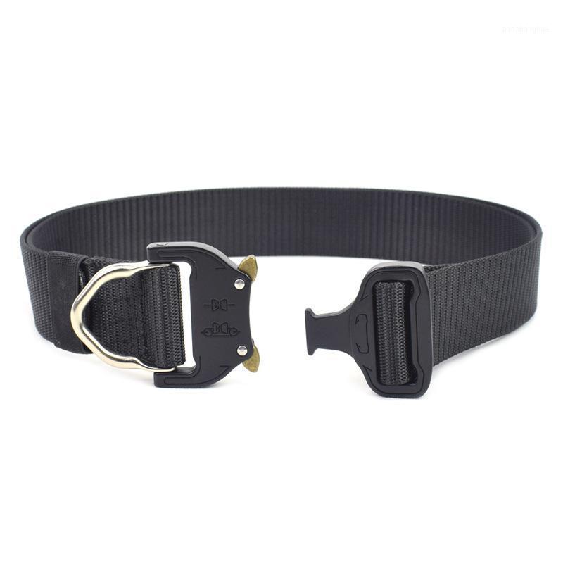 

Belts 4*128cm Alloy Buckle Nylon Easy Ralease Molle, Black;brown