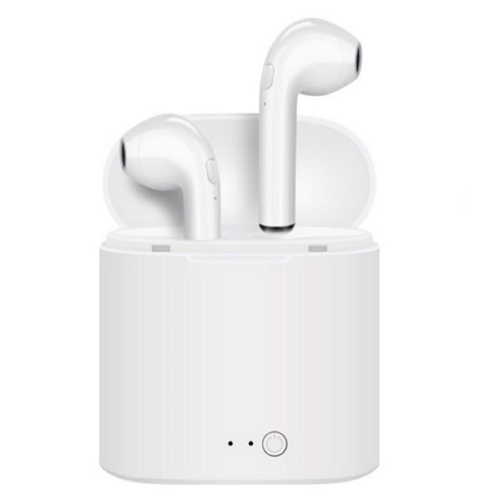 

I7s TWS Wireless Binaural Bluetooth Earphone in-Ear Wireless Mini Stereo Earbud Headsets For All Smart Phone, White