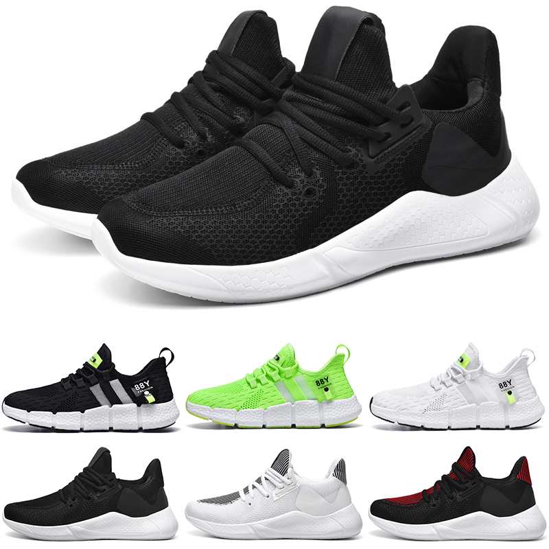 

men running shoes sports sneaker outdoor fashion classic black white soft jogging walking tennis shoe chaussures de sport pour hommes, # 1