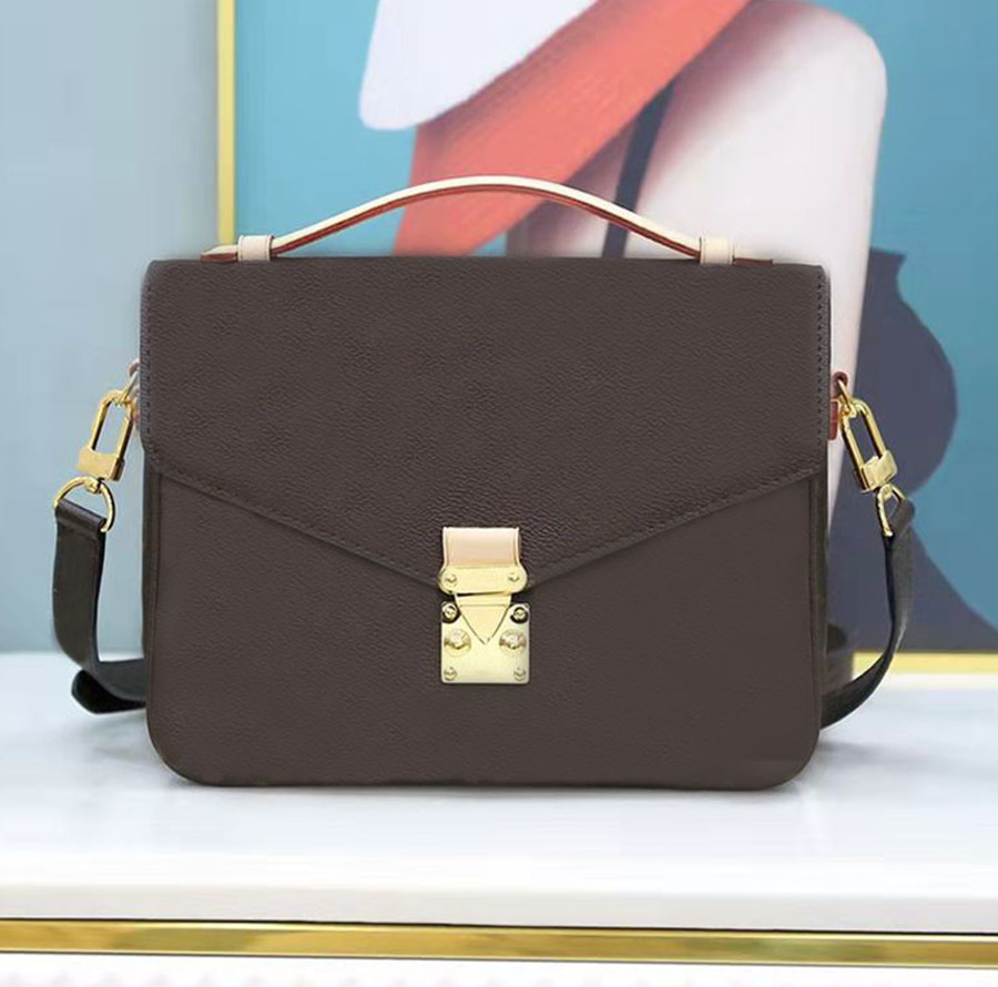 

Designers Messenger Bag Real Leather Women Handbag Pochette Totes Handbags Purse Shoulder Bags Crossbody Bags Tote Satchel