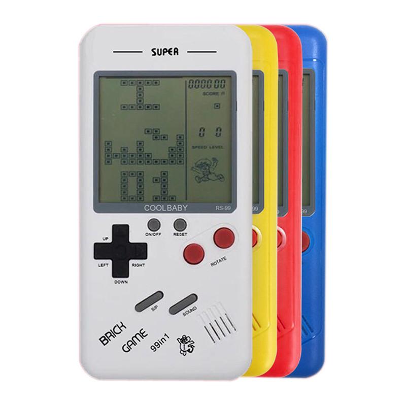 Portable Game Players Classic Tetris Console Retro Nostalgic Puzzle Mini Handheld 3.5'' LCD For Children Students Toys Gift-image-718571682