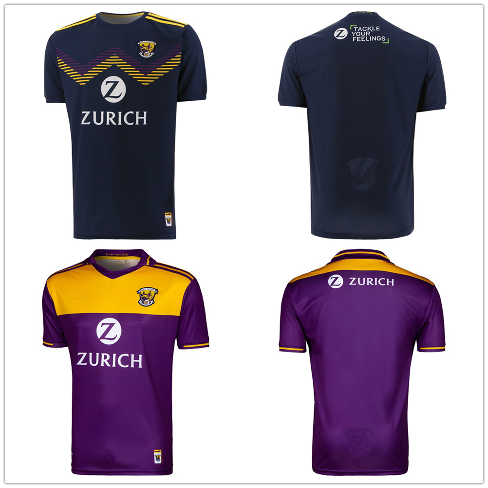 

Wexford GAA 2 Stripe Away Jersey 2022 Cricket Baseball softball shirt Ireland jerseys s-4xl 5xl, Black