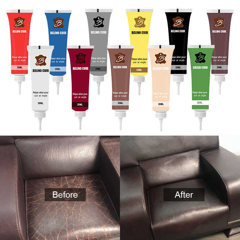 

11 Colors Leather Repair Gel Color Repair Home Car Seat Leather Complementary Repair Refurbishing Cream Paste Leather Cleaner Car