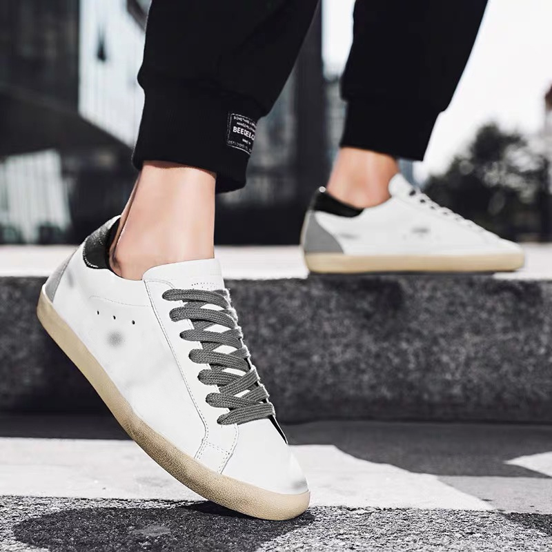 

Designer Italy Brand Women Casual Shoes Golden Superstar Sneakers Sequin Classic White Do-old Dirty Super star Man luxury Shoes Size Eur36-EUR45 With Box