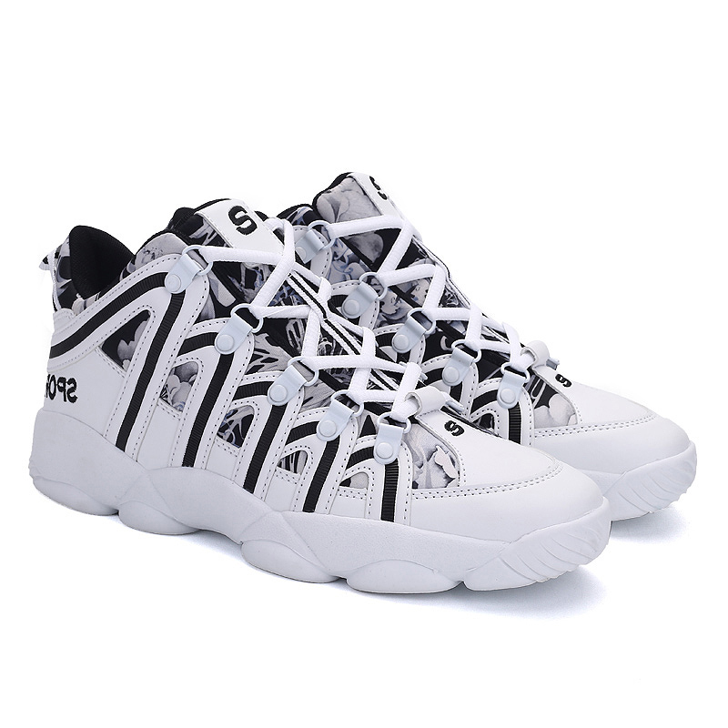 

cross-border top quality mens womens trainer sports size running shoes high-top men's four seasons casual sneakers white thick sole shoe couples code: 35-A11, Di1a7150