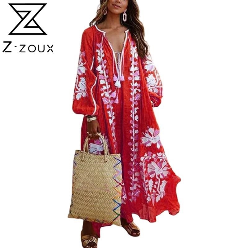 

Women Dress V-neck Lantern Sleeve Lace Plus Size Summer Dresses Long Blue Fashion Sexy 210524, Khaki