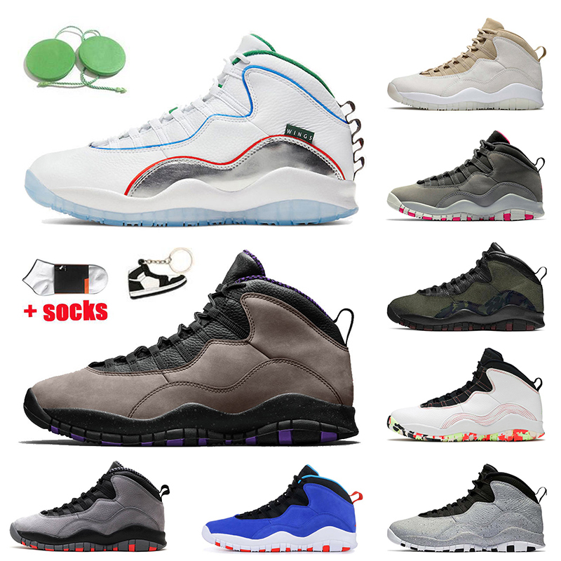 

Retro Mens Basketball Shoes 10s Jumpman 10 Sneakers Wings Dark Mocha Luxury Fashion Ember Glow Orlando Cement Tinker Racer Blue Desert Camo Im Back Outdoor Trainers, D30 ember glow 40-47