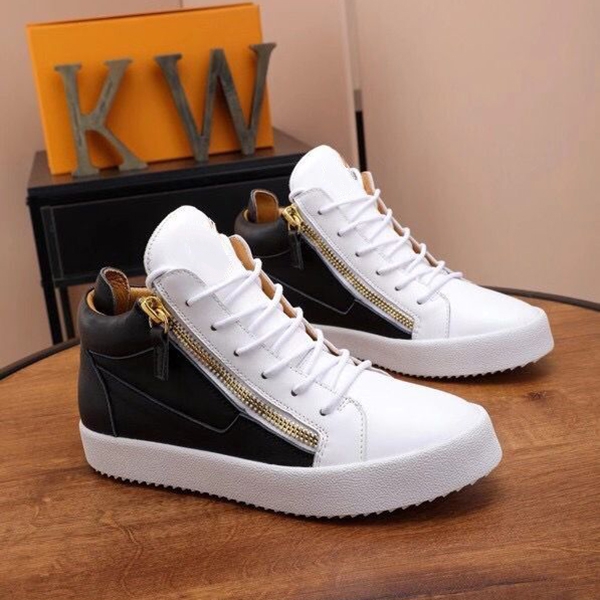 

2021 Men And Women Genuine leather Fashion Sneakers crocodile alligator double side zipper Metal decoration Flat shoes size 35-46 gz, Black
