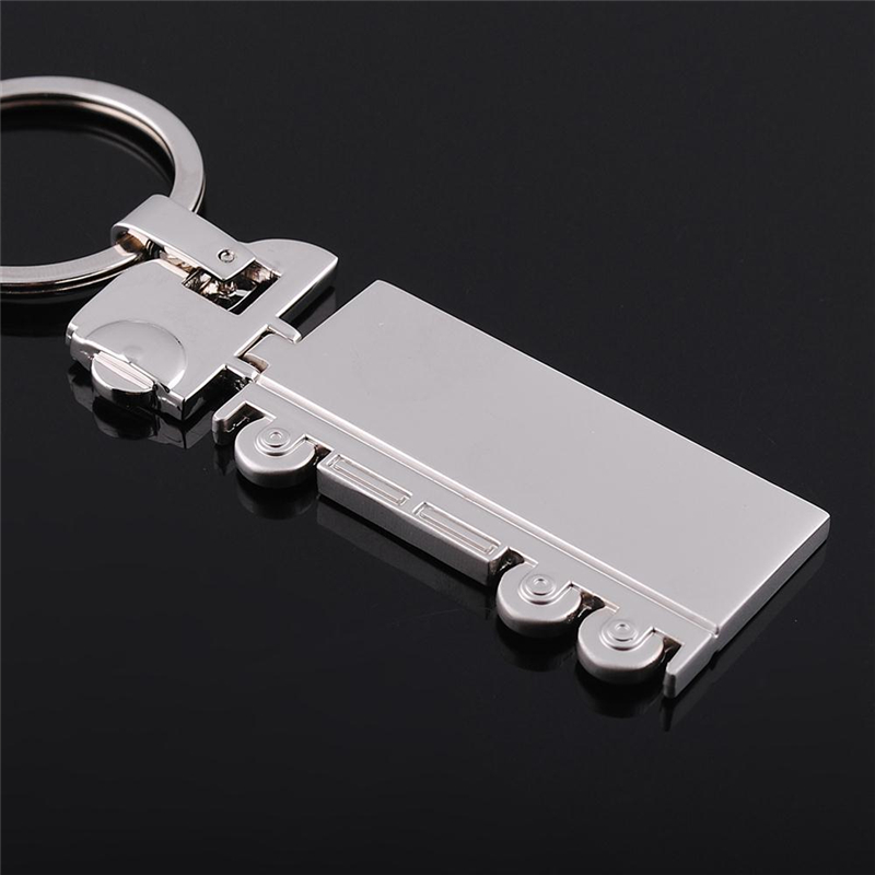 

10Pieces/Lot cs Creativity truck metal key chains fashion Personality silver plated pandant KeyChains New Arrive key ring