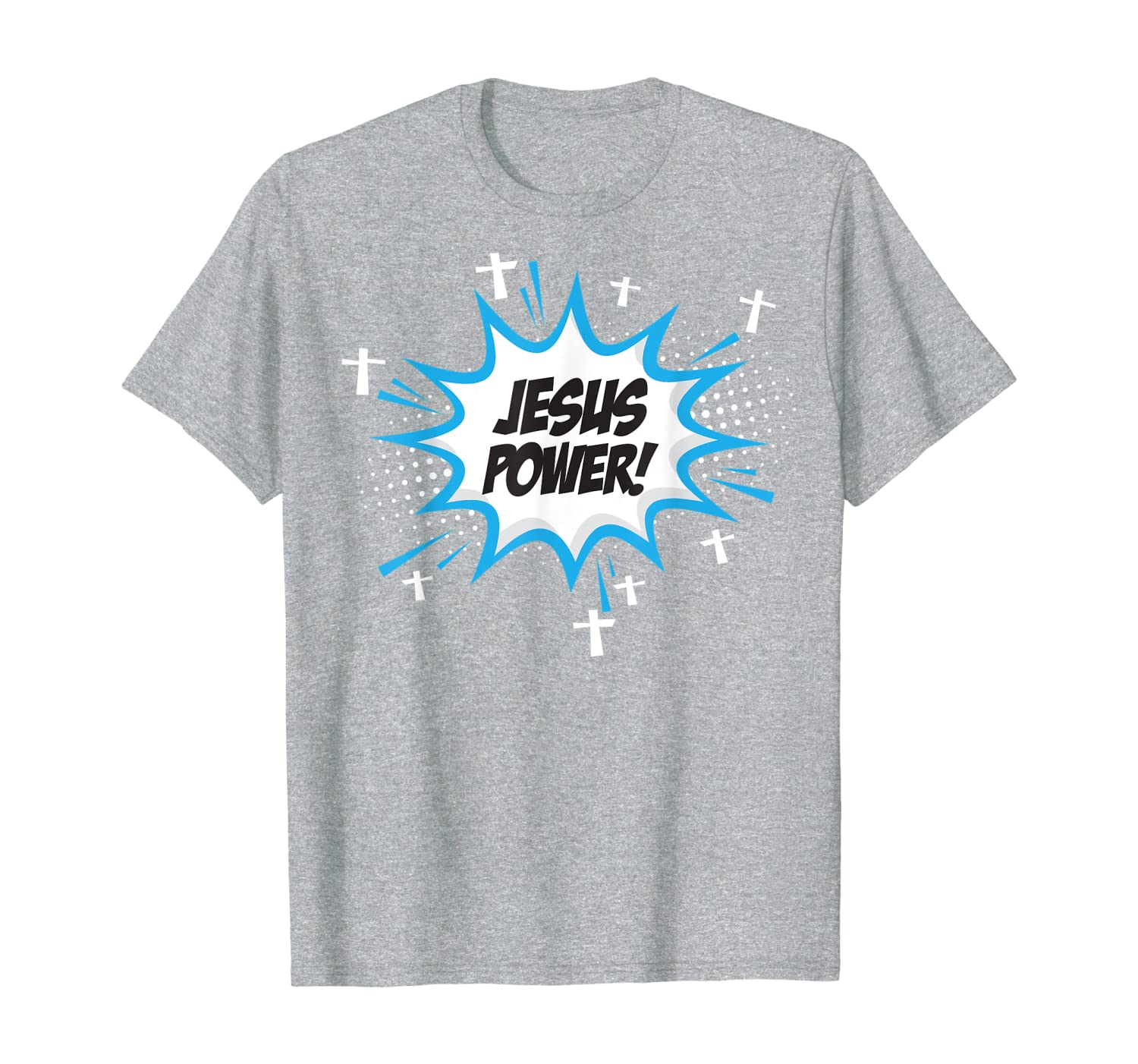Cool Jesus Power Super Hero Youth Group t-shirt-image-703271982